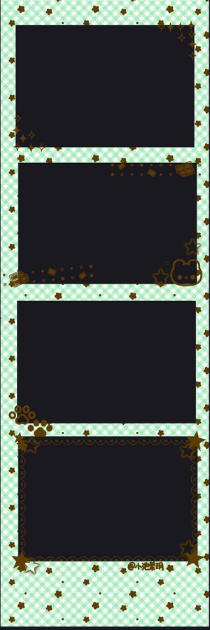Mint star border style